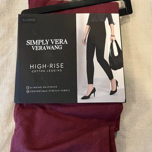 Vera Wang high rise leggings